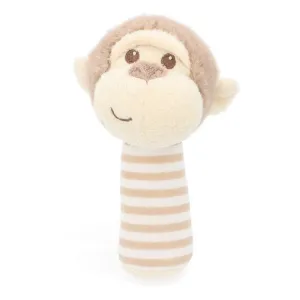 Keeleco Marcel Monkey Stick Rattle - 14cm