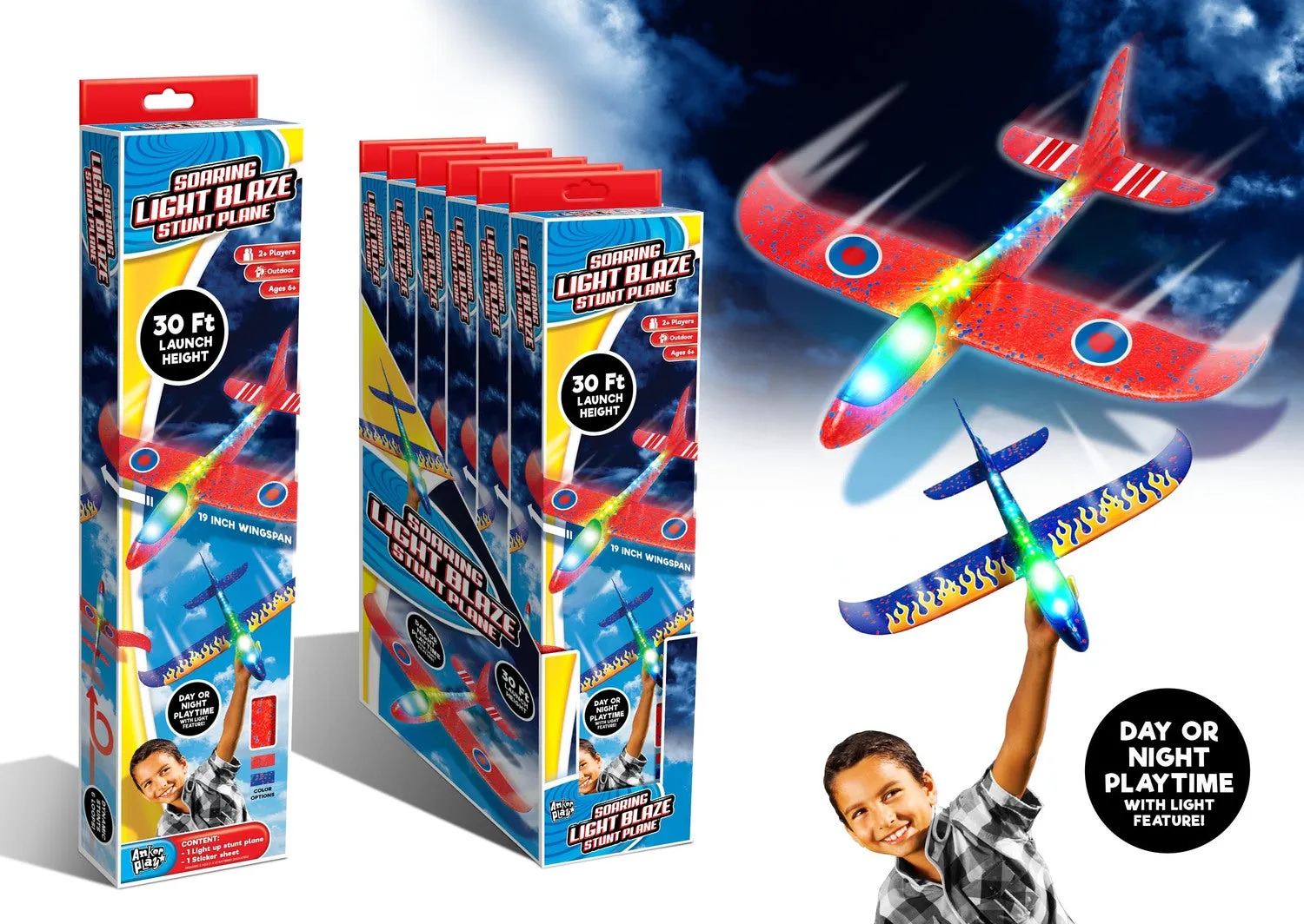 Anker Play Soaring Light Blaze Stunt Plane