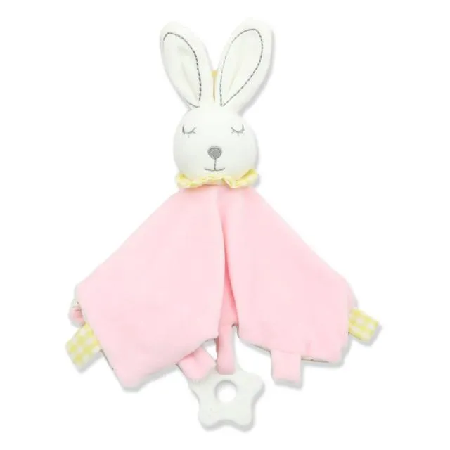 Baby Comforter Toy Bunny Plush Baby Toys Sleeping Appease Towel Soft Stuffed Animals Plush Toys For Babies Baby Toys 0 12 Months