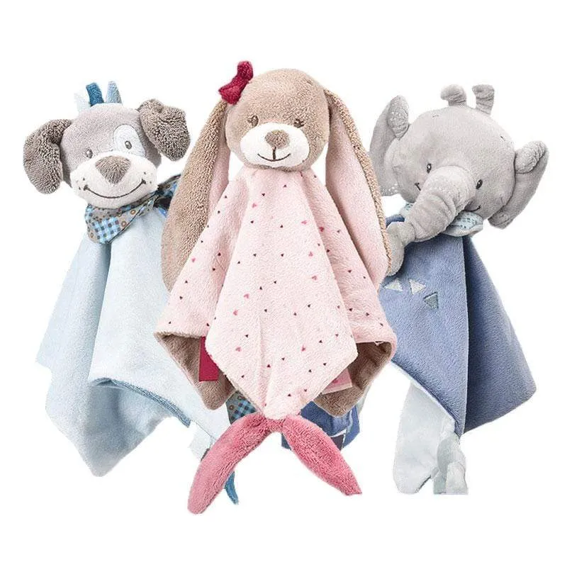 Baby Comforter Toy Bunny Plush Baby Toys Sleeping Appease Towel Soft Stuffed Animals Plush Toys For Babies Baby Toys 0 12 Months