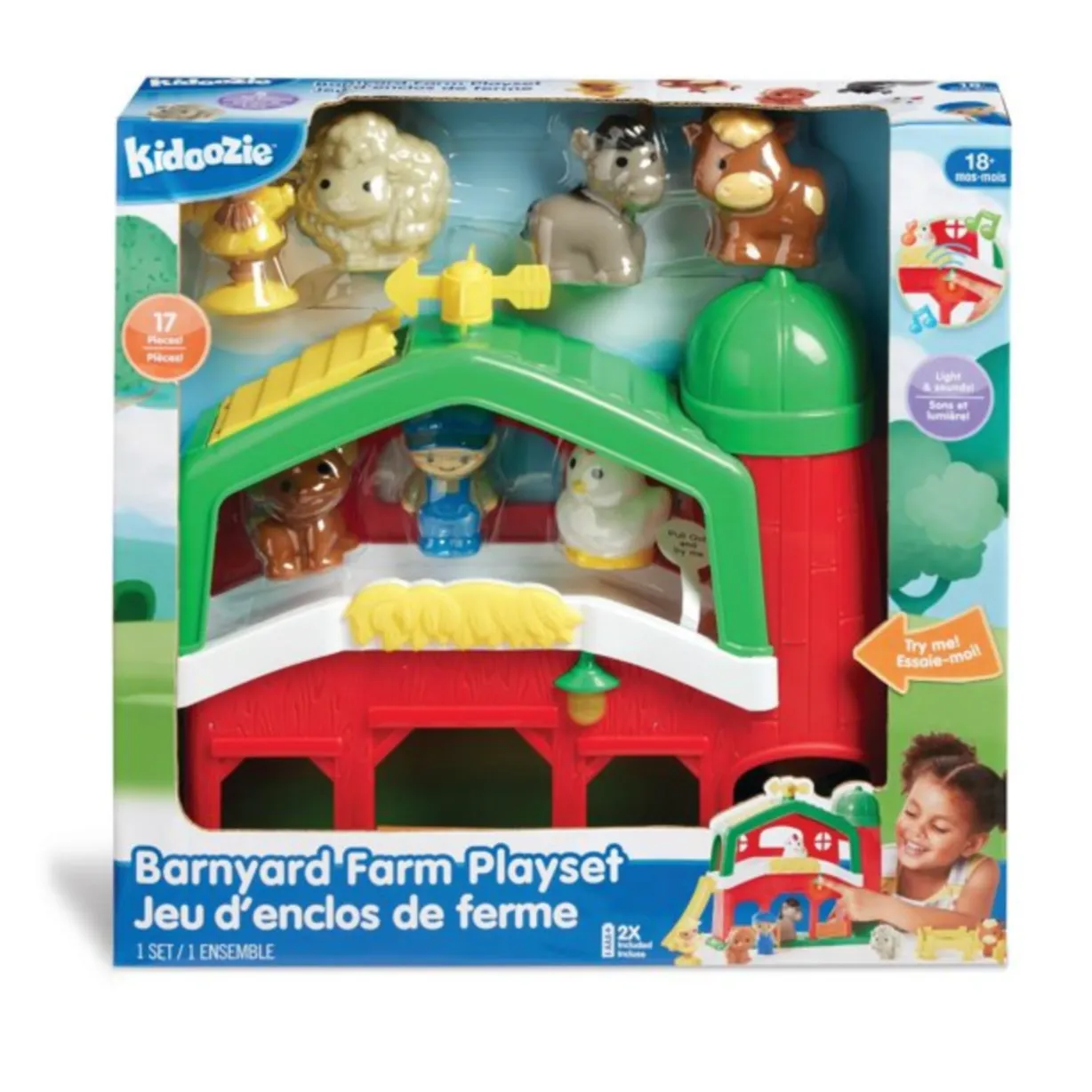 Barnyard Farm Playset