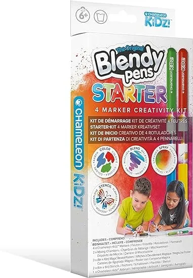 Blendy Pens Blend & Spray- 4 Marker Kit