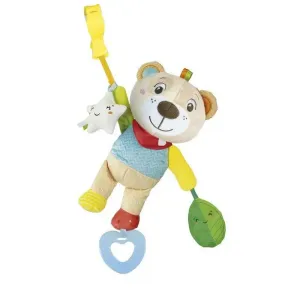 Clementoni Soft Plush Sensory Toys Children’s Rattles For Buggies Prams - Assorted Designs Available