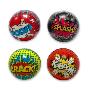 Comic Action Style PU Ball 10cm