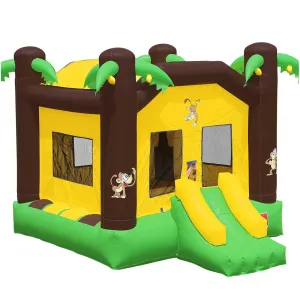 Commercial Jungle Bounce House with Blower by Inflatable HQ