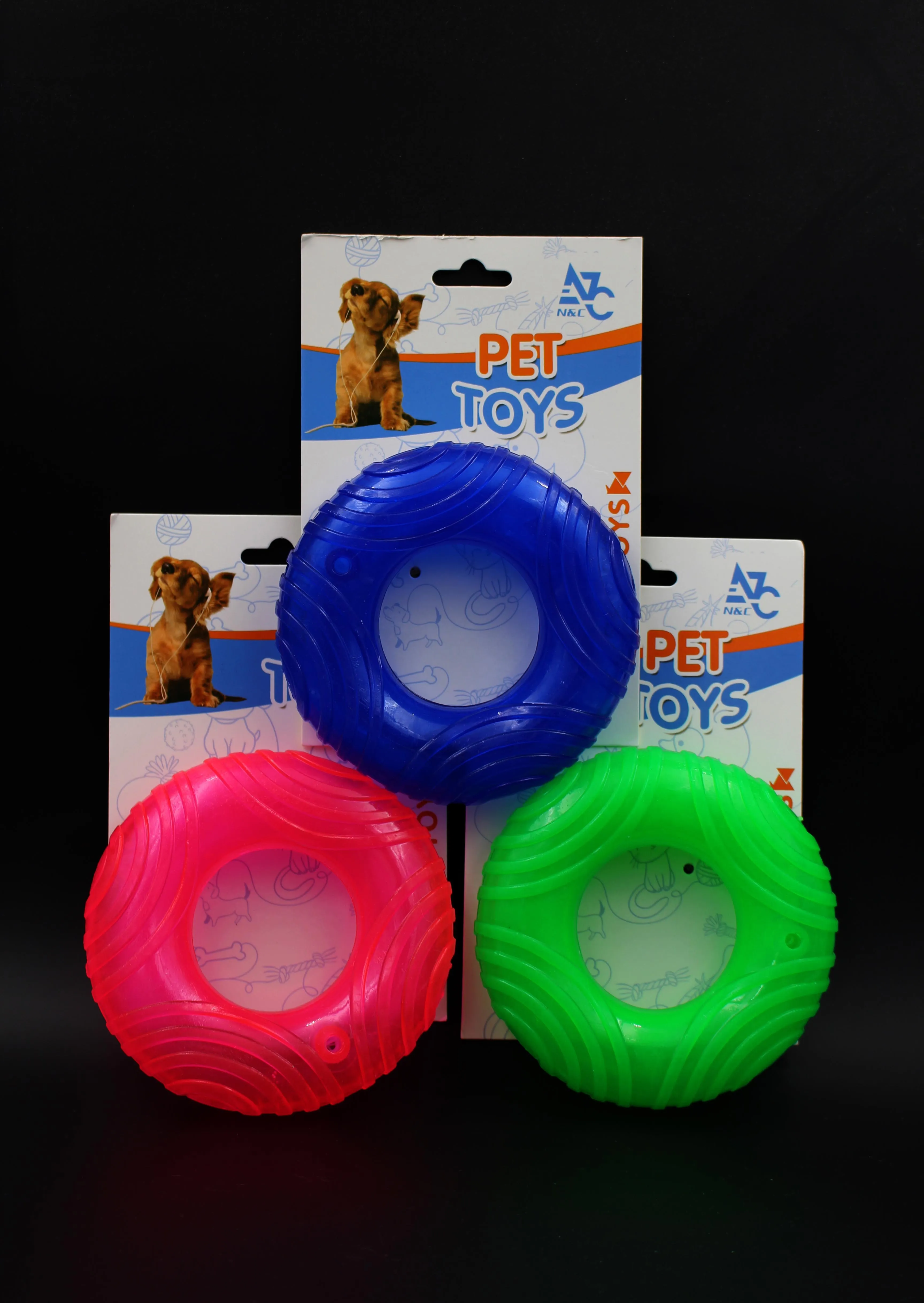 Dog Toy Freezer Donut-shaped