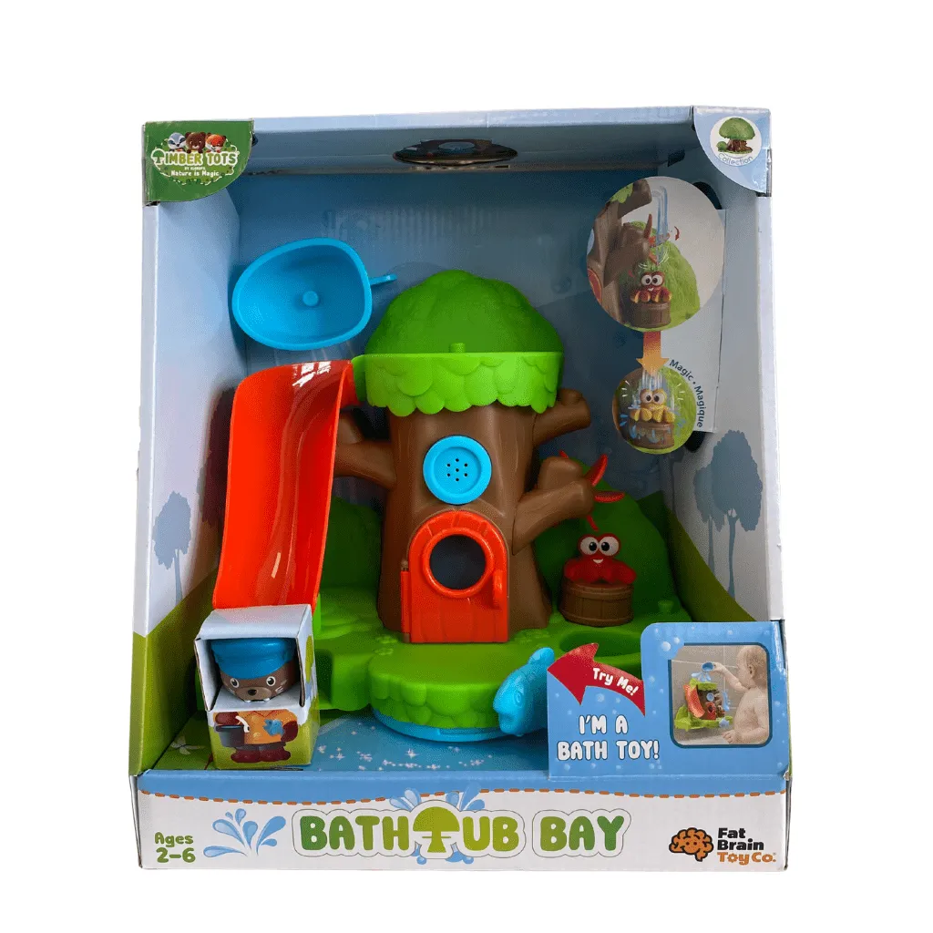 Fat Brain Timber Tots Bathtub Bay - Best Bath Toys