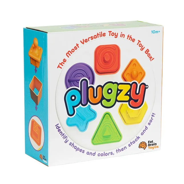 Fat Brain Toys - Plugsy Shape Sorting Toy