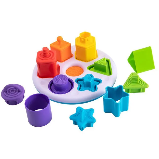 Fat Brain Toys - Plugsy Shape Sorting Toy