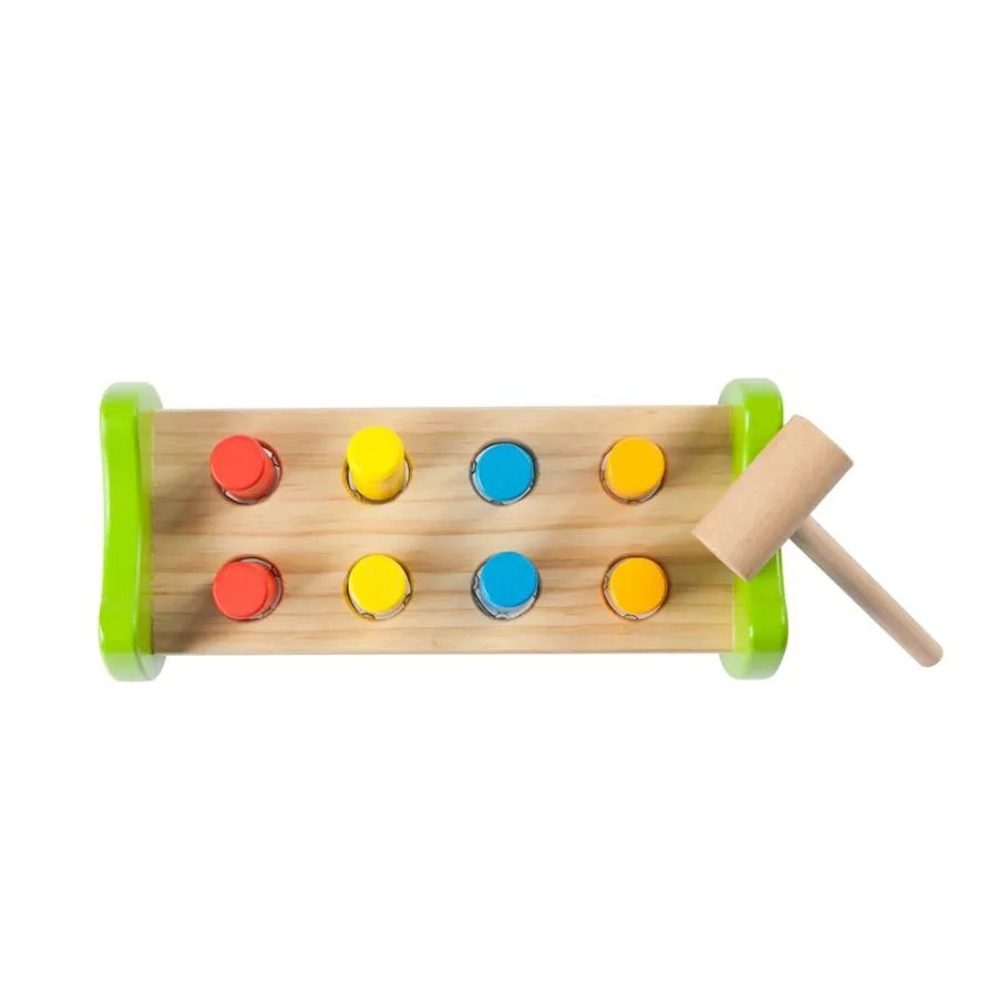 Fat Brain Toys - Pound & Tap Hammer Bench Wooden Toys