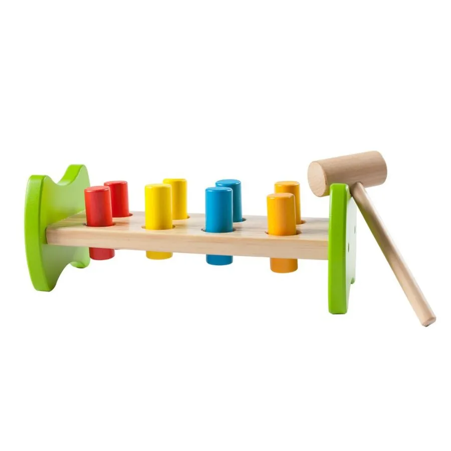 Fat Brain Toys - Pound & Tap Hammer Bench Wooden Toys