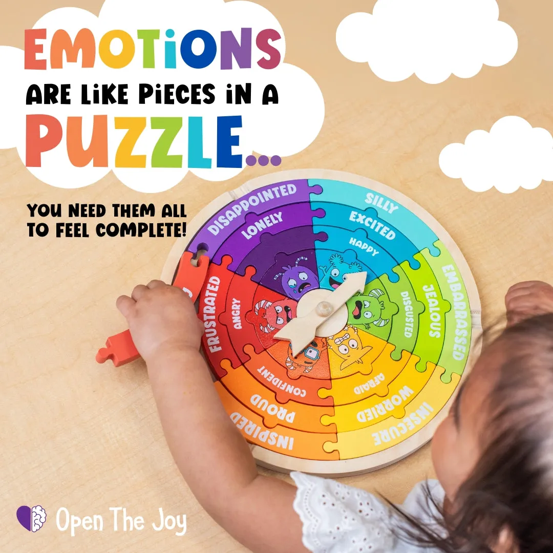 FDMT My Emotions Wheel Puzzle