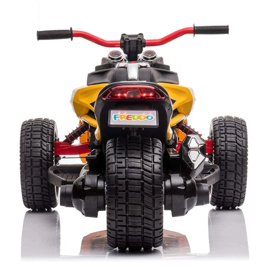 Freddo Toys 24V Freddo Spider 2 Seater Ride-On 3 Wheel Motorcycle