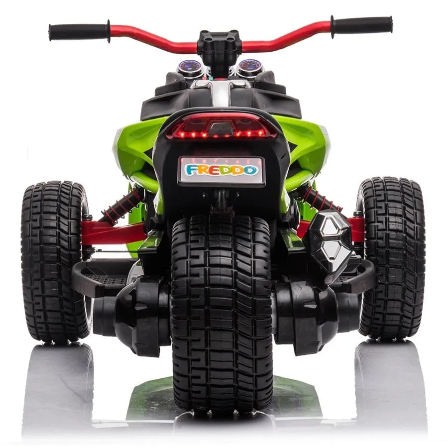 Freddo Toys 24V Freddo Spider 2 Seater Ride-On 3 Wheel Motorcycle