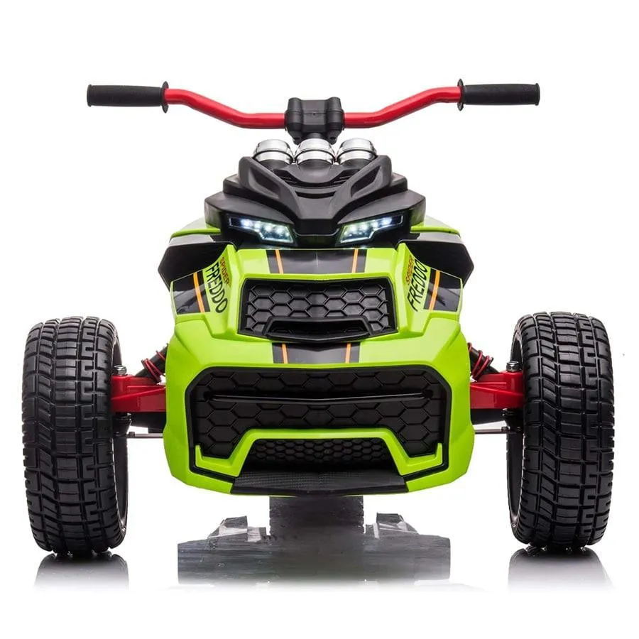 Freddo Toys 24V Freddo Spider 2 Seater Ride-On 3 Wheel Motorcycle