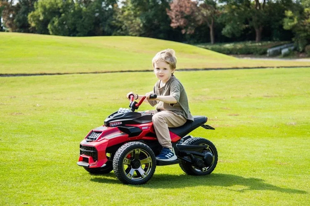 Freddo Toys 24V Freddo Spider 2 Seater Ride-On 3 Wheel Motorcycle