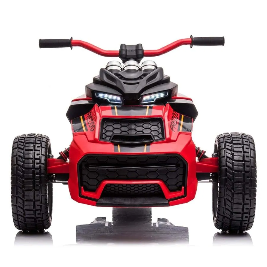 Freddo Toys 24V Freddo Spider 2 Seater Ride-On 3 Wheel Motorcycle