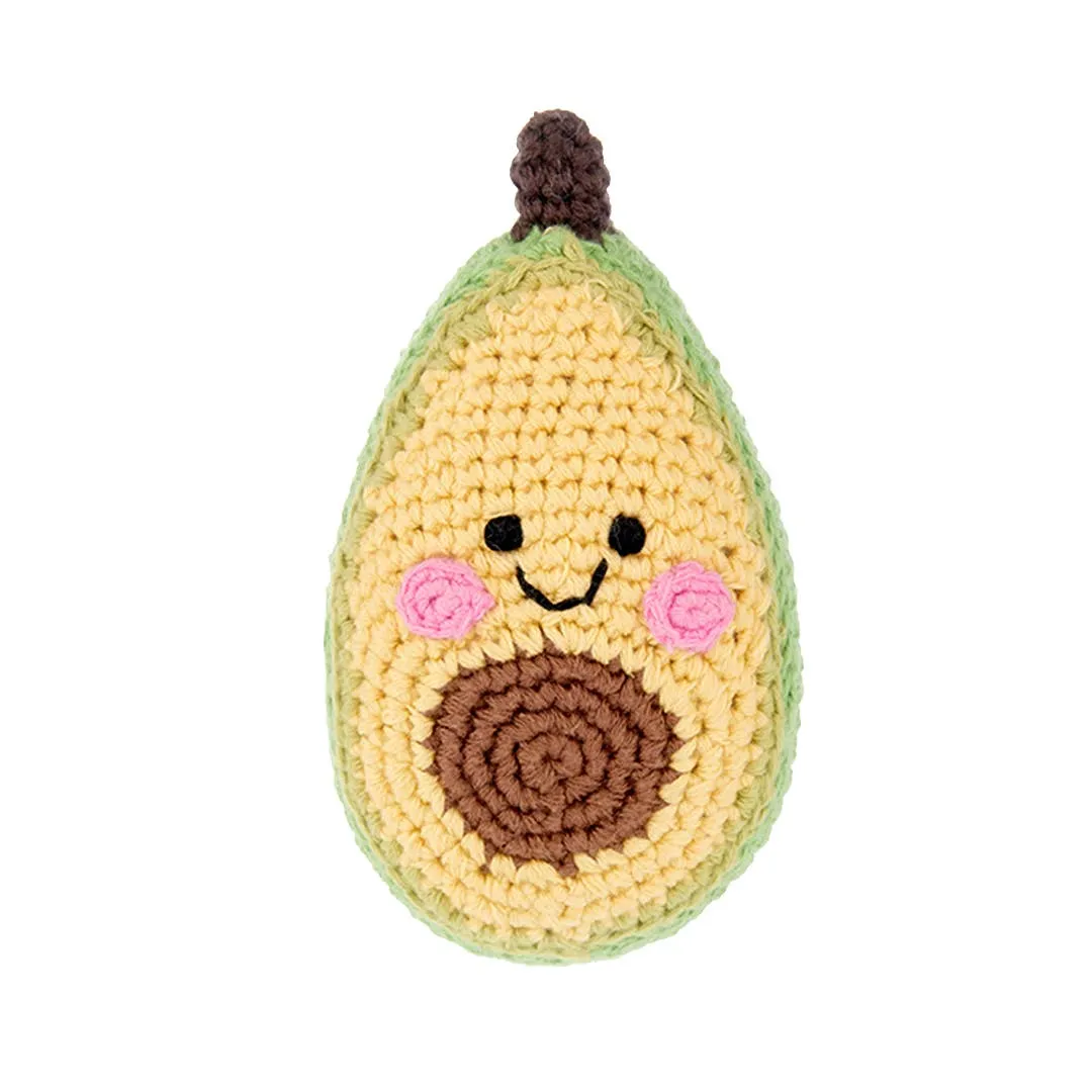 Friendly Plush Avocado Toy