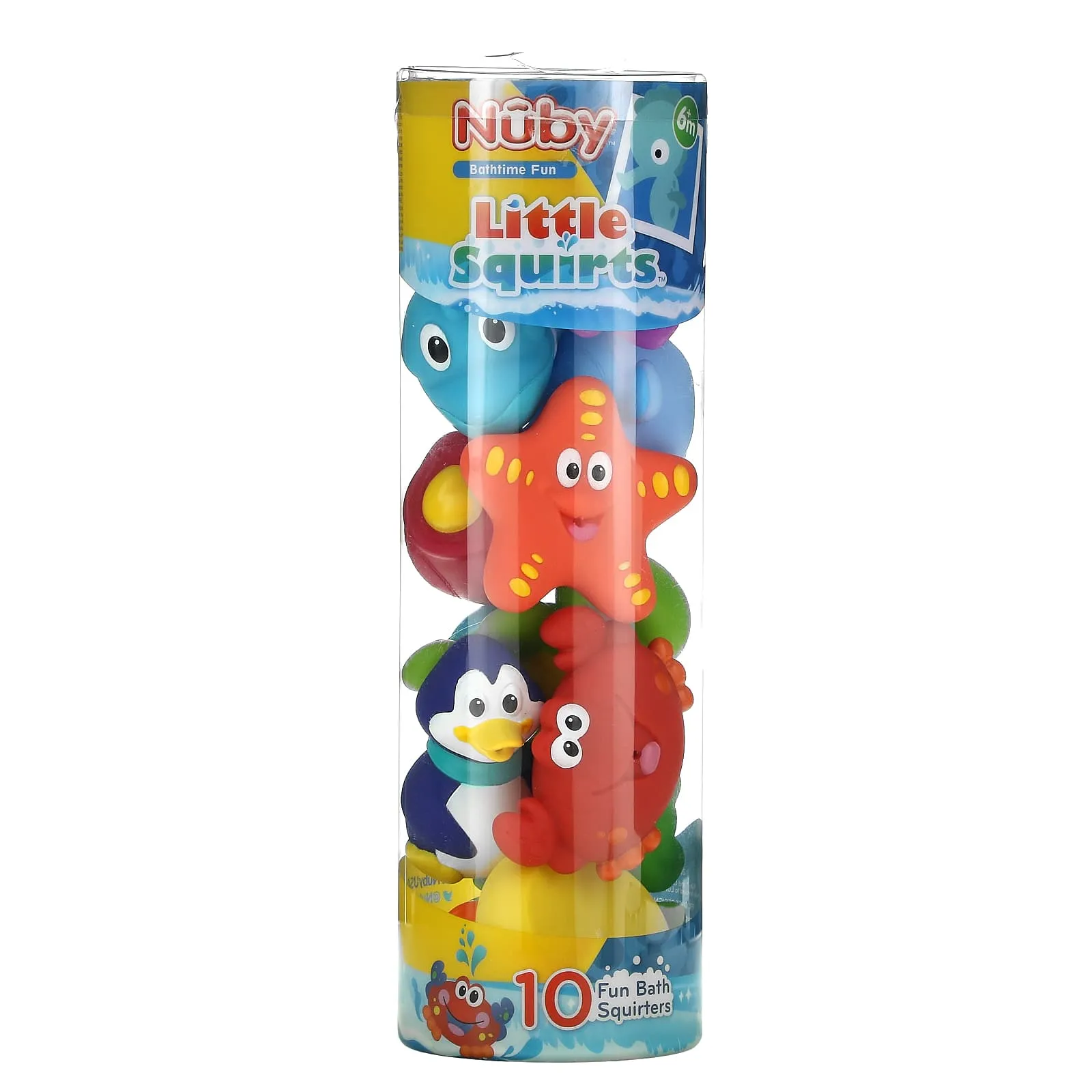 Fun Nuby Bath Squirters for babies from 6 months