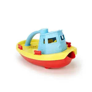 green toys tugboat blue handle