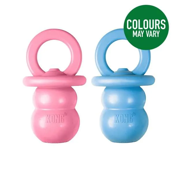 KONG Puppy Binkie Medium Pink / Blue