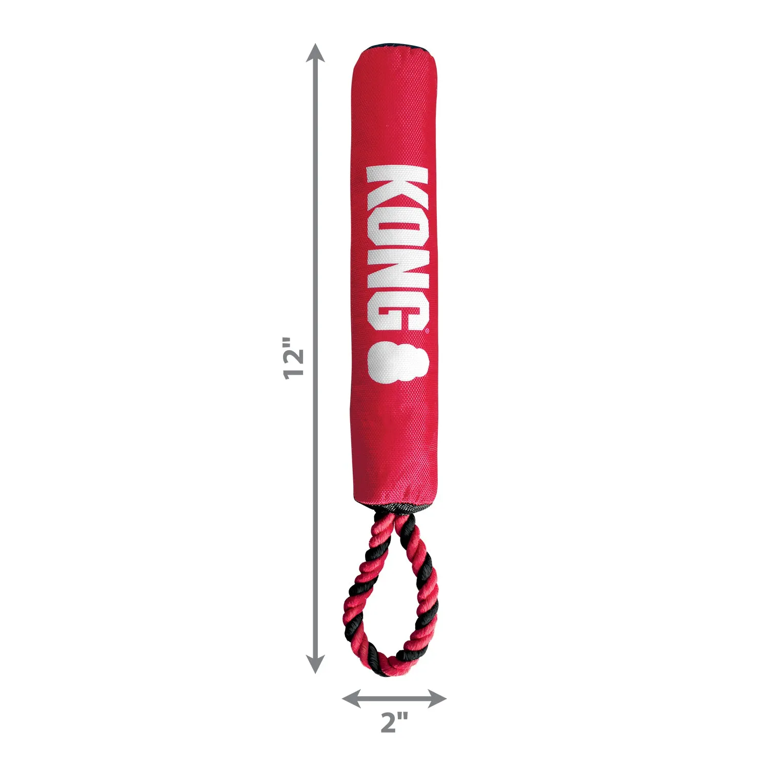 KONG Signature Stick with Rope Dog Toy Medium