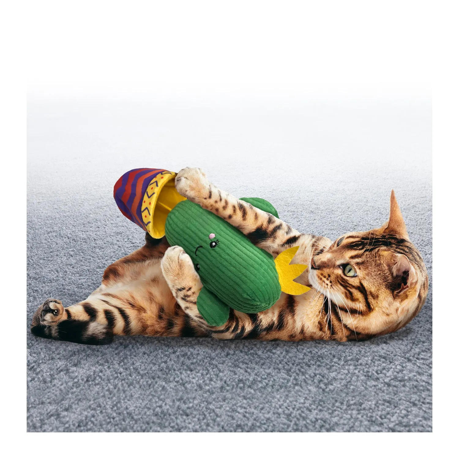 KONG Wrangler Cactus Cat Toy