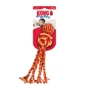 KONG Wubba Weaves with Rope Dog Toy