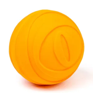 Latex Ball Squeaker Orange