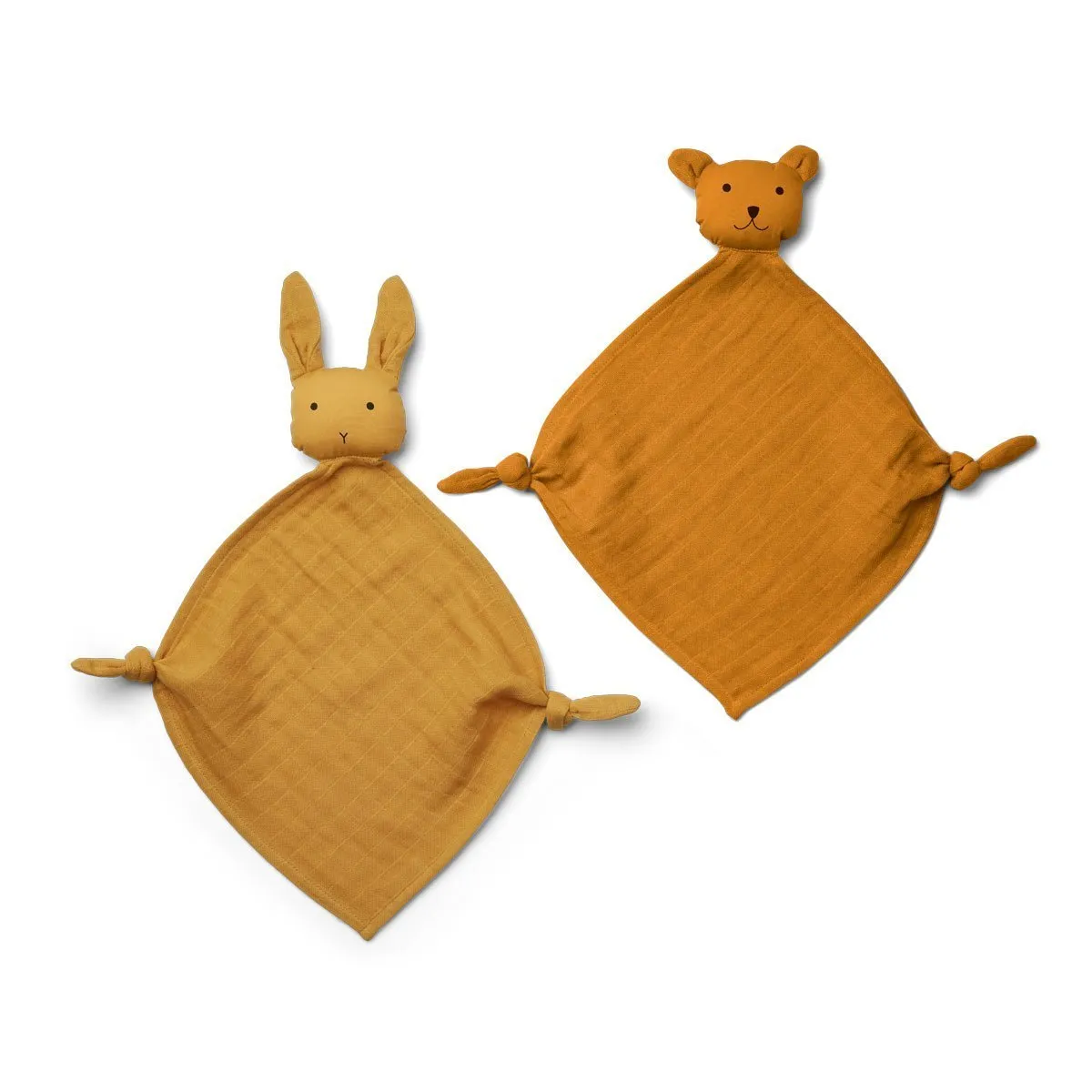 Liewood Yoko Mini Cuddle Cloths - Yellow Mix