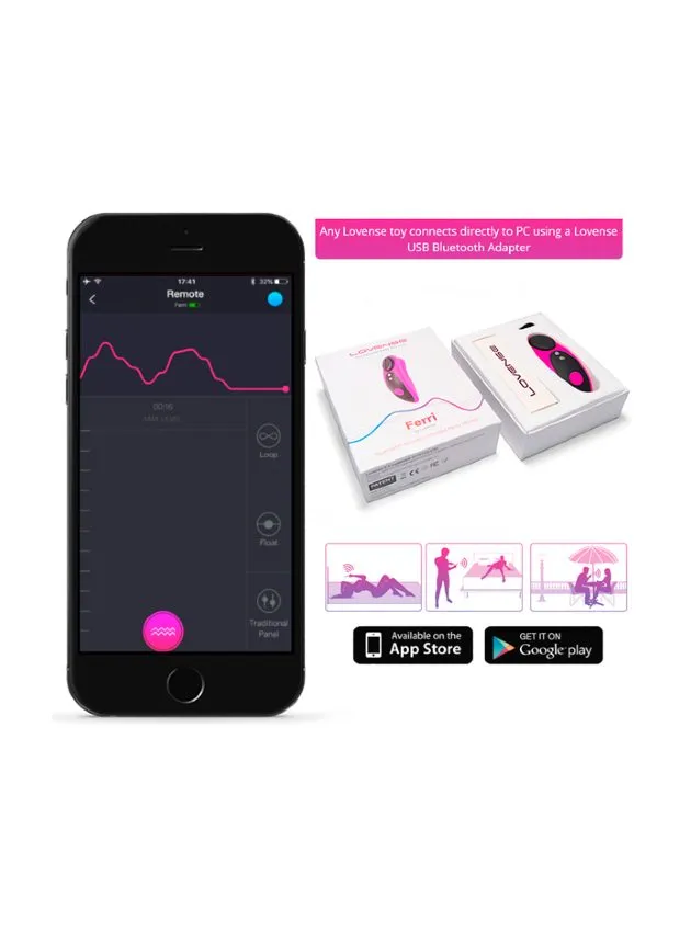 Lovense Ferri App-Controlled Panty Vibrator