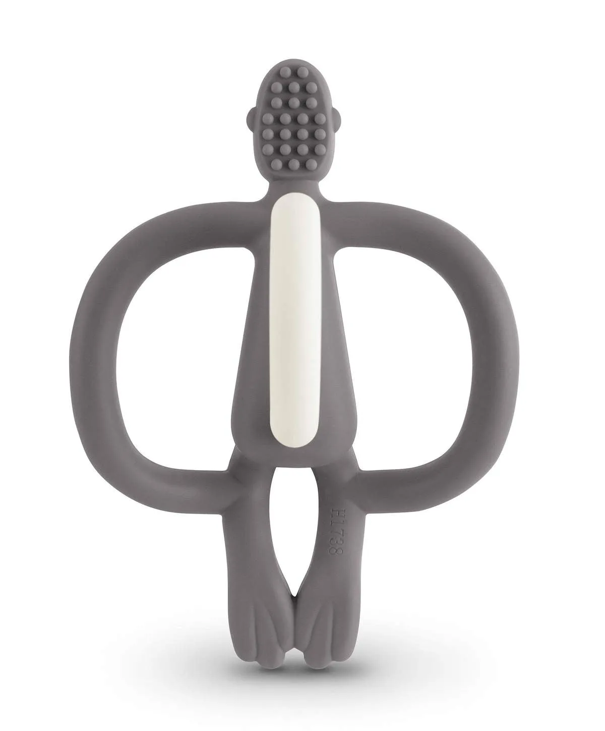 Matchstick Monkey Teething Toy Grey