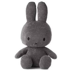 Miffy Sitting Corduroy Plush Toy 33cm