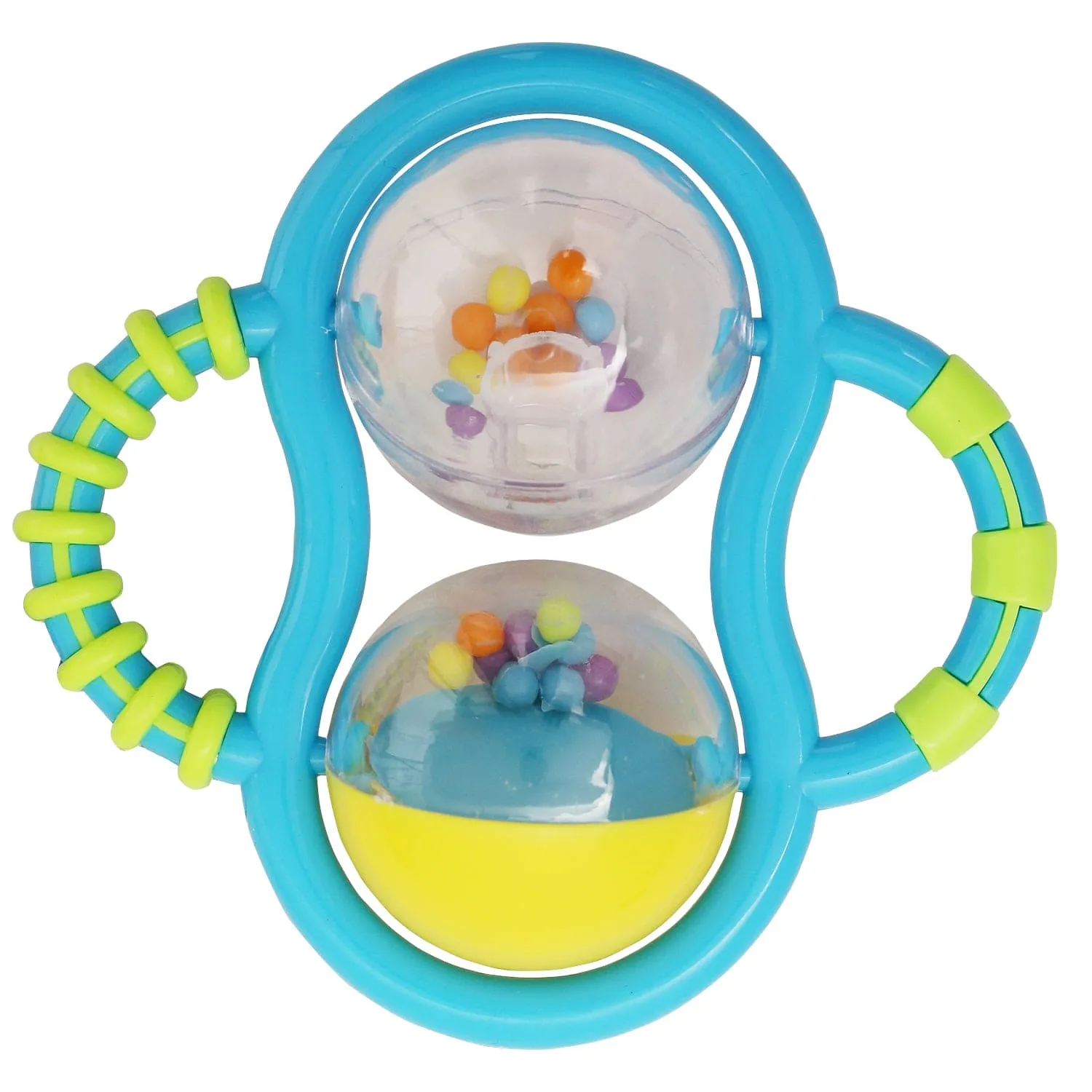 Mixed Multicolour Set of 4 Musical Rattle Toys With Light