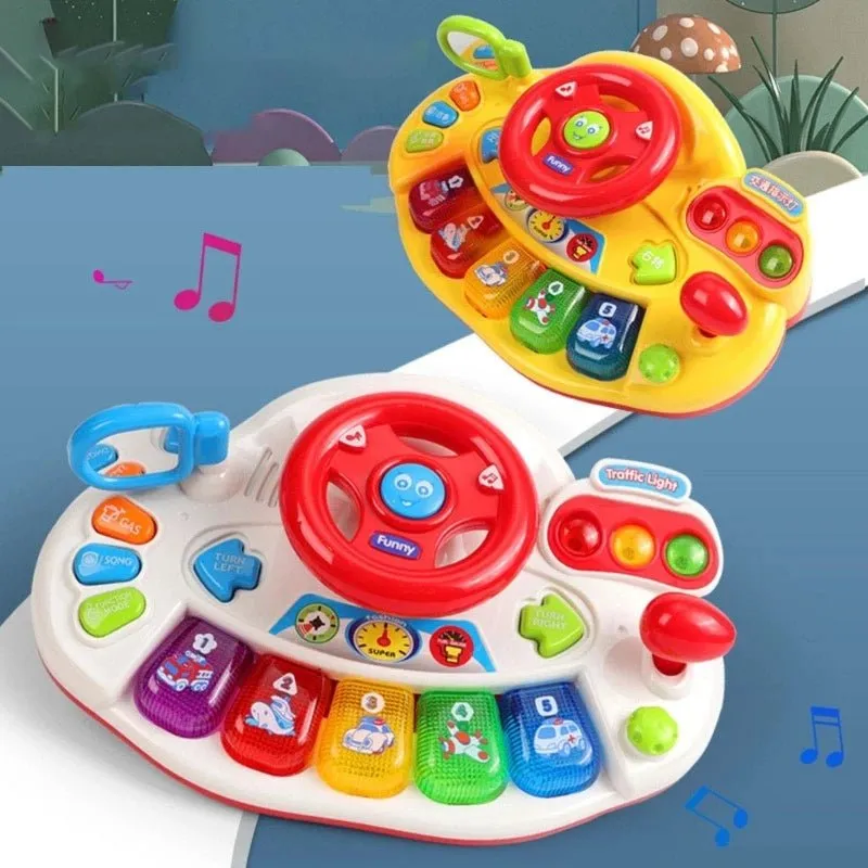 Musical Steering Wheel Piano