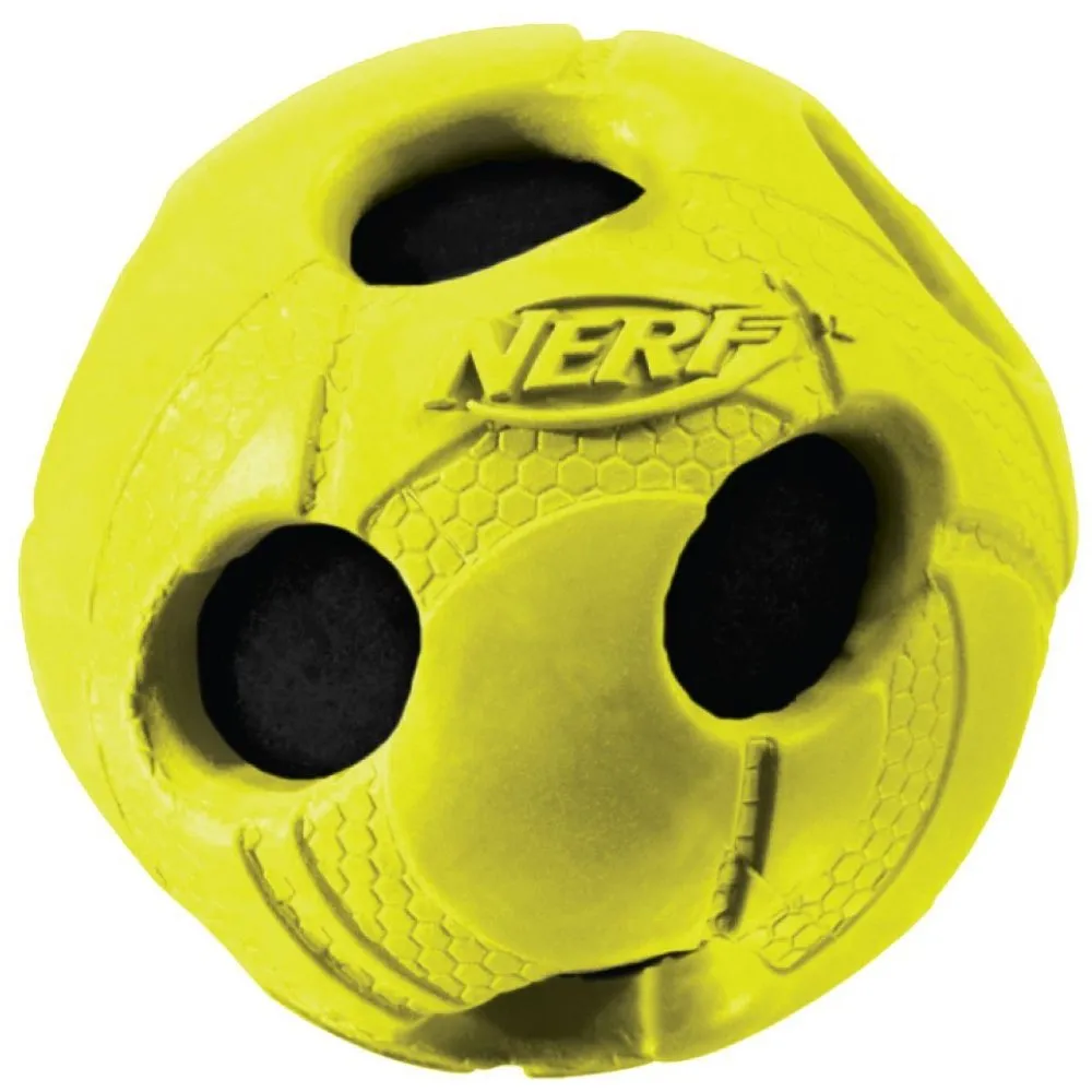 Nerf Dog Wrapped Bash Ball Dog Toy (Small)