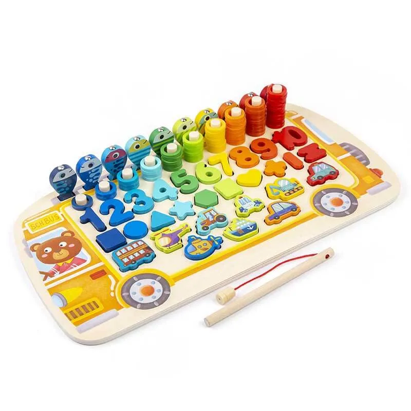 Number Alphabet Fun Fishing Game