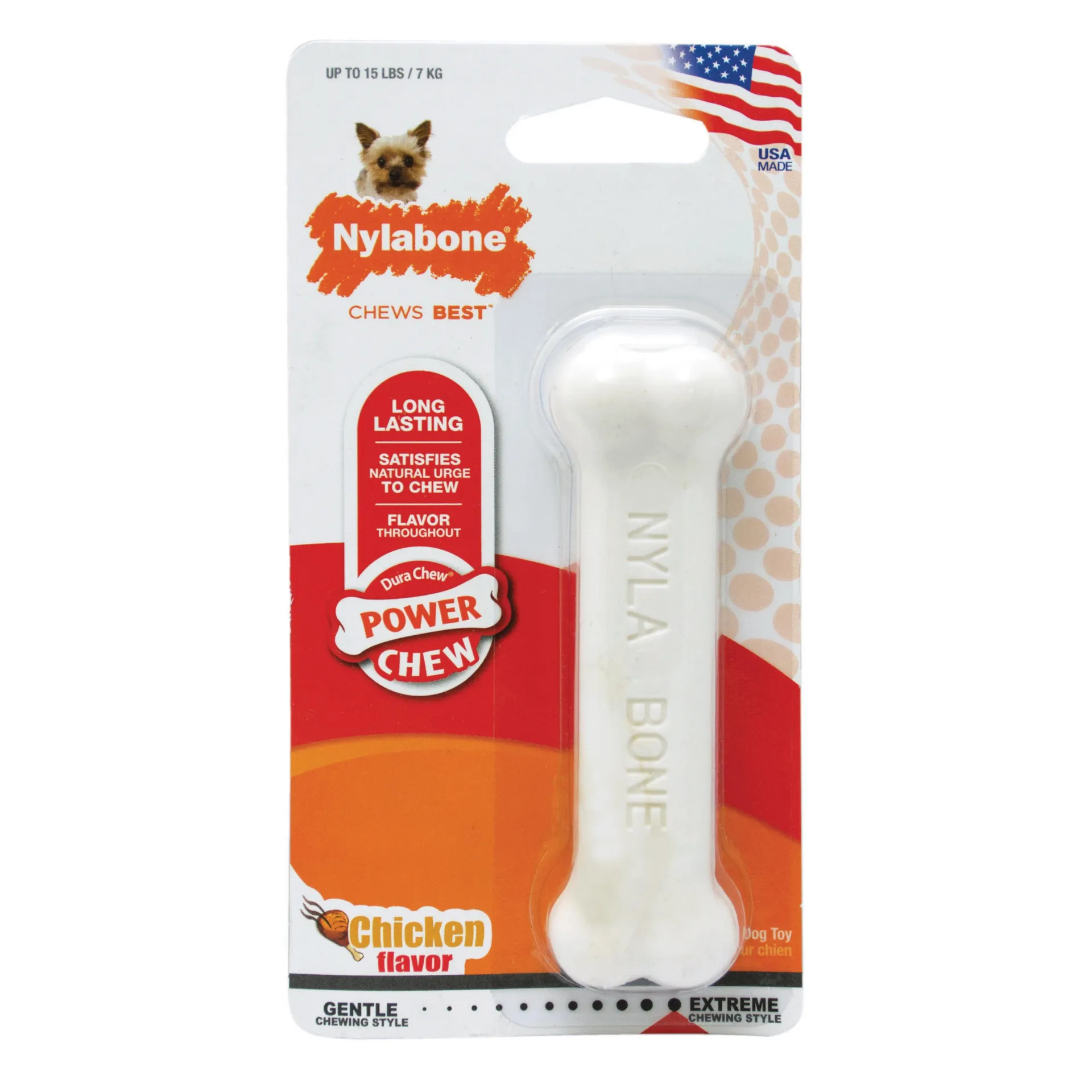 Nylabone Power Chew Chicken Flavor