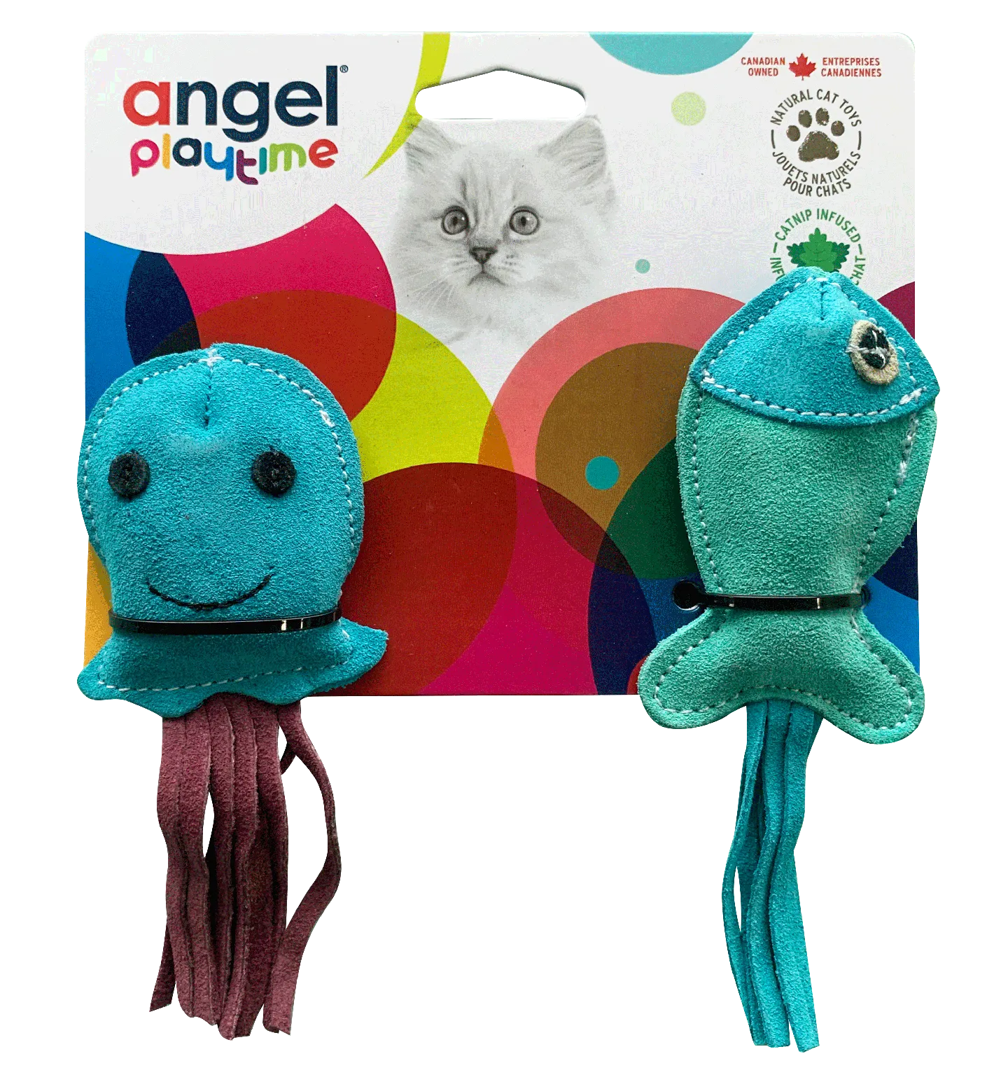 Ocean Critters Natural Cat Toy