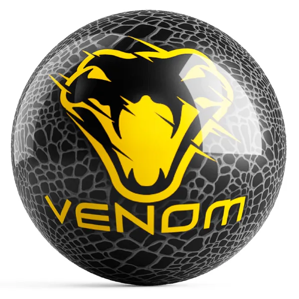 Ontheballbowling Motiv Venom Spare Black/Gold Bowling Ball