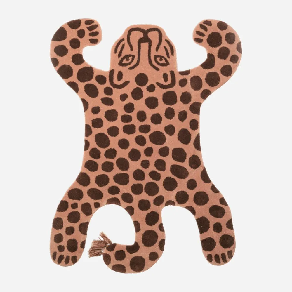 Safari Tufted Rug Leopard