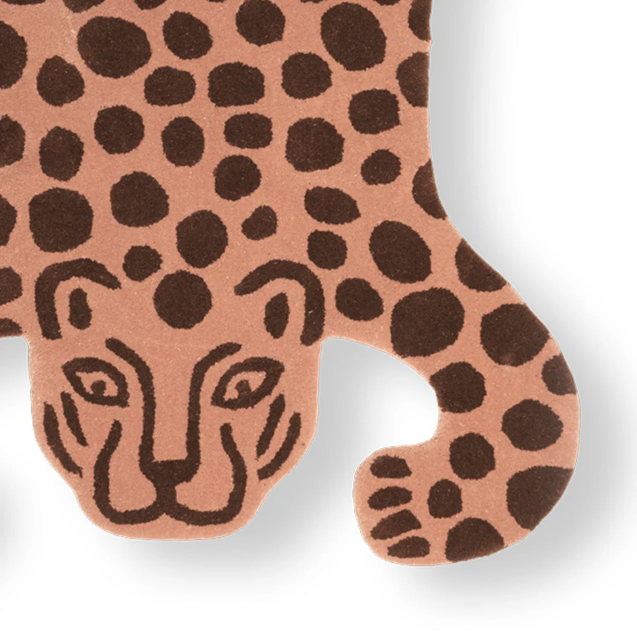 Safari Tufted Rug Leopard