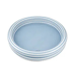 Savannah pool - Stripe: Sea blue/creme de la creme