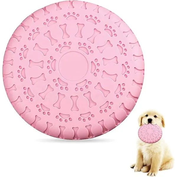 Silicone Flying Disc for Dogs - Durable, Soft, and Fun Fetch Toy