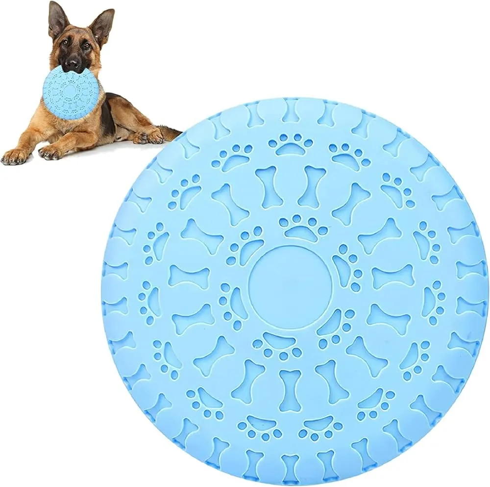 Silicone Flying Disc for Dogs - Durable, Soft, and Fun Fetch Toy