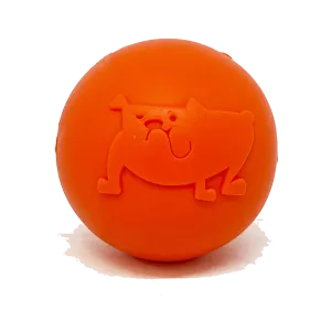 Smile Ball Ultra Durable Synthetic Rubber Chew Toy & Floating Retrieving Toy