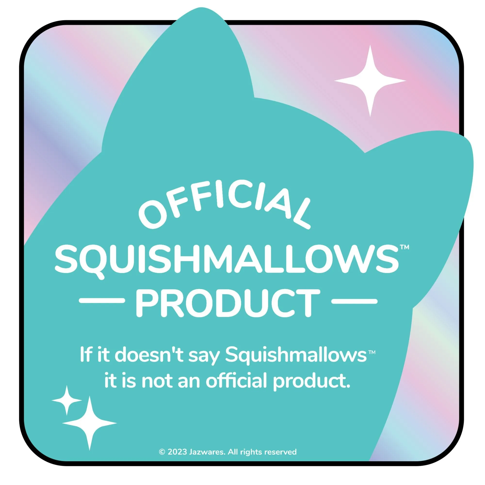 Squishmallows 12 Inch Plush S15 Rainbow Husky