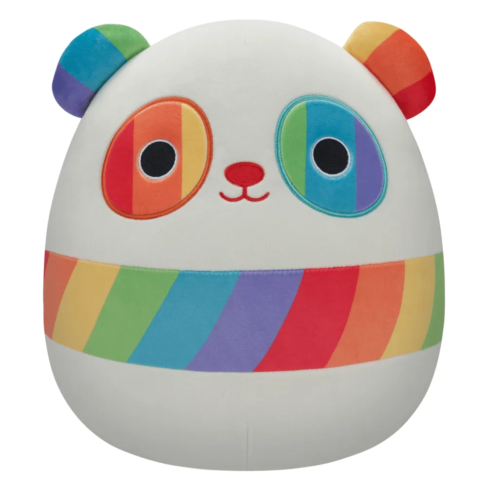 Squishmallows 12 Inch Plush S15 Rainbow Panda