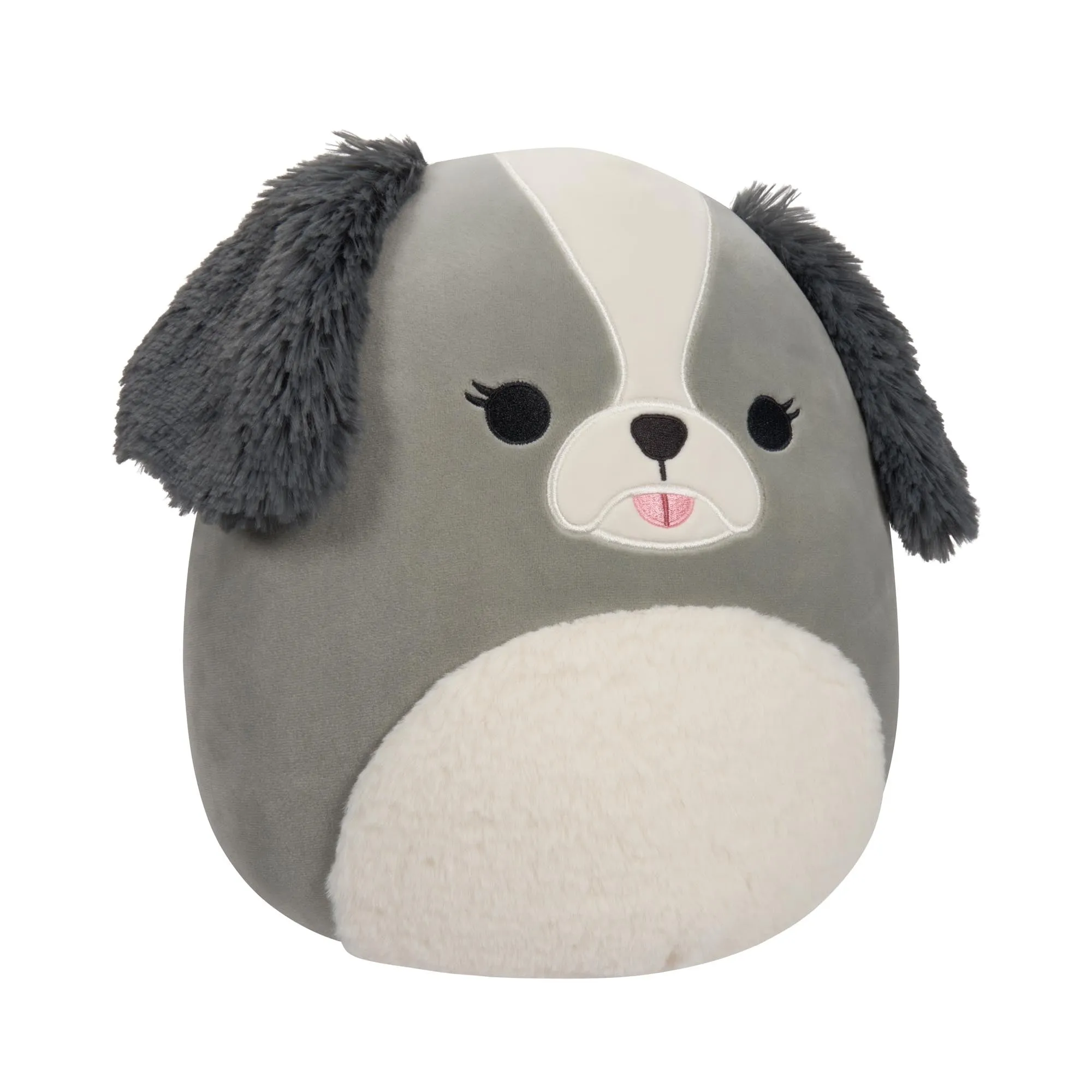 Squishmallows 12 Inch Plush S17   Malu Grey ShihTzu