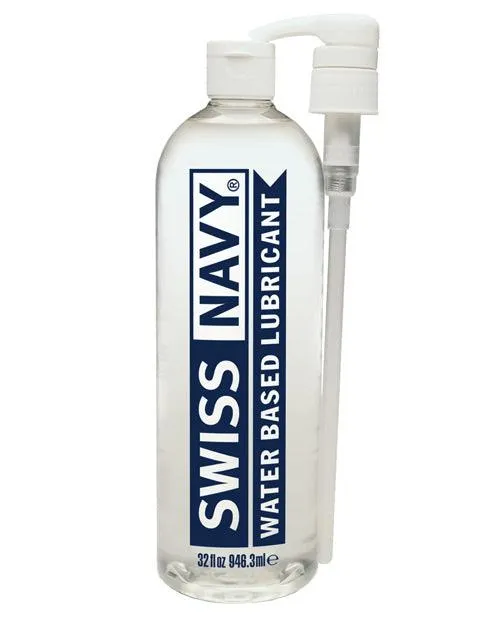 Swiss Navy Water Based Lube - 8 Oz or 32 Oz